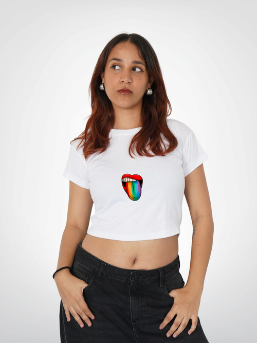 COOL PRIDE CLUB | CROPPED TEE