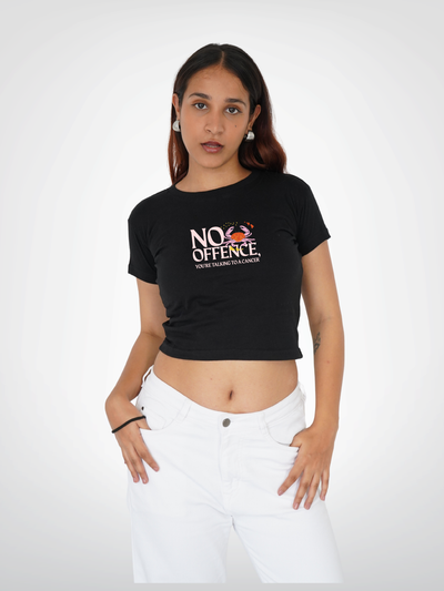 CANCER CROPPED TEE