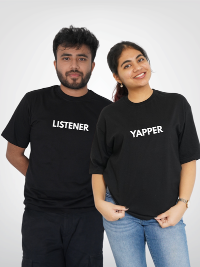 YAPPER-LISTENER BLACK | DUO
