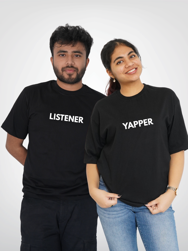 YAPPER-LISTENER BLACK | DUO