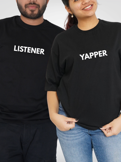 YAPPER-LISTENER BLACK | DUO