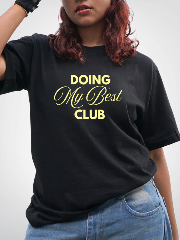 regular tshirt black