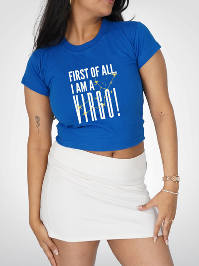 VIRGO CROPPED TEE