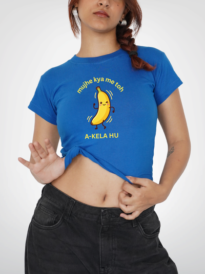 AKELA HU CROPPED TEE