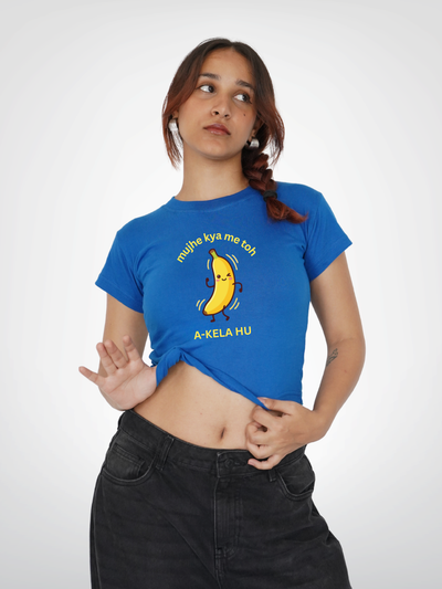 AKELA HU CROPPED TEE