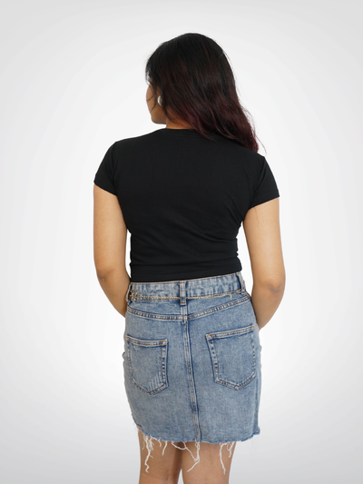 GET OUT & RUN CROPPED TEE