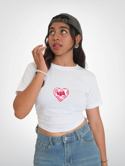 UGH CROPPED TEE