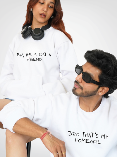 FRIENDZONED SWEAT AND HOODIE | DUO
