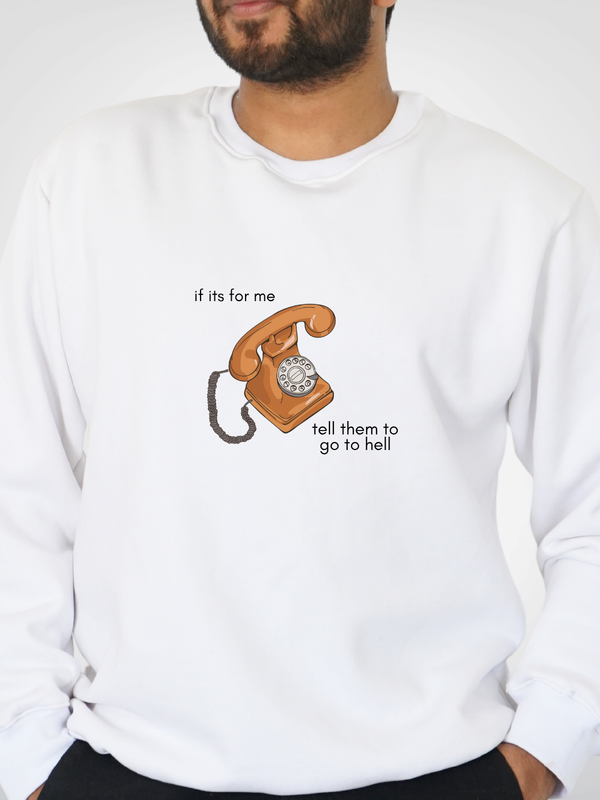 sweatshirt white