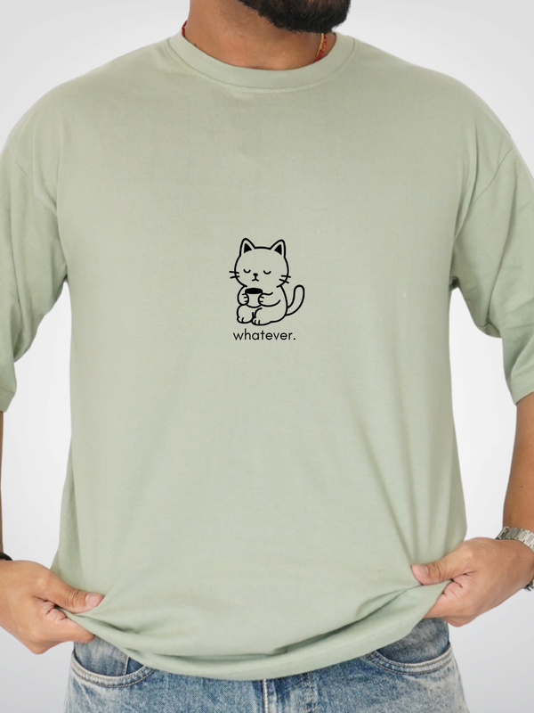 sage green oversized tshirt