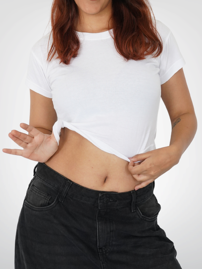 BASIC CROPPED TEE | WOMEN'S