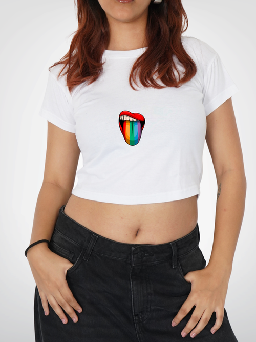 COOL PRIDE CLUB | CROPPED TEE