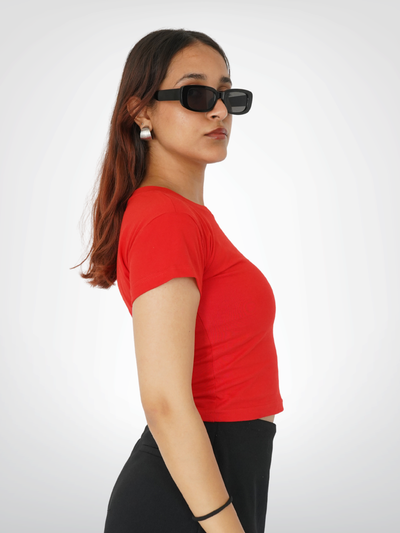 BASIC CROPPED TEE | WOMEN'S