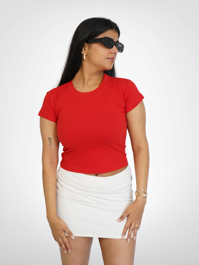 BASIC CROPPED TEE | WOMEN'S