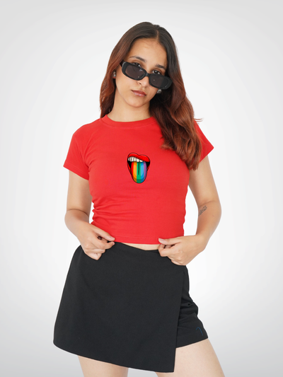 COOL PRIDE CLUB | CROPPED TEE