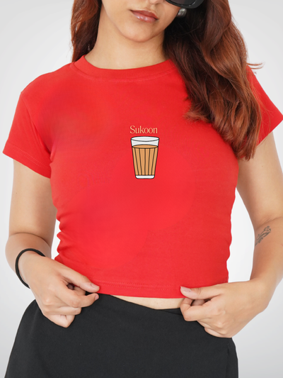 CHAI SUKOON CROPPED TEE