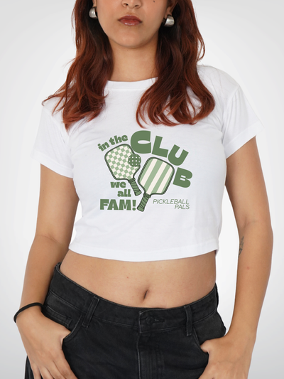 PICKLE BALL | CROPPED TEE