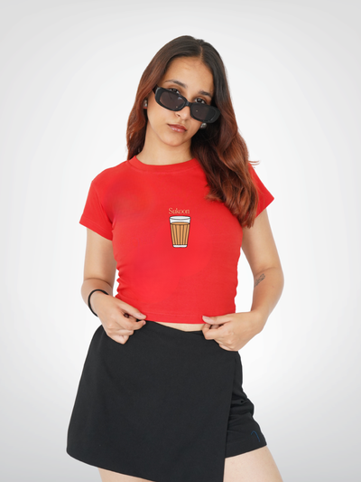 CHAI SUKOON CROPPED TEE