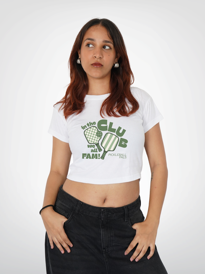 PICKLE BALL | CROPPED TEE