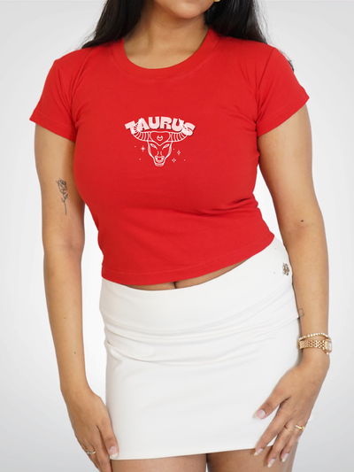 TAURUS | CROPPED TEE