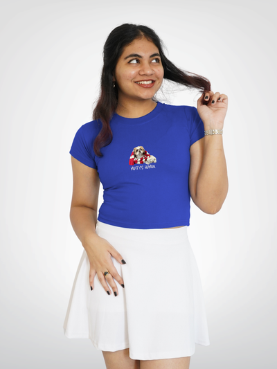 PET'S HUMAN | CROPPED TEE