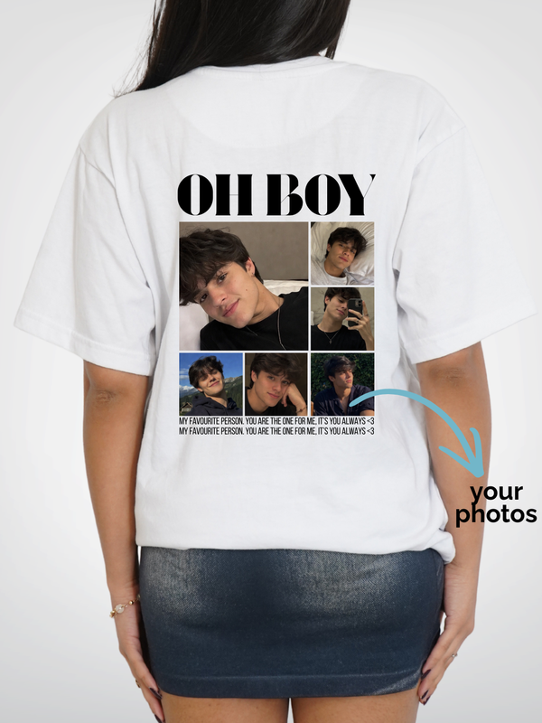 white regular tshirt