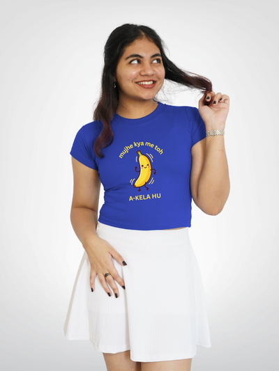 AKELA HU CROPPED TEE