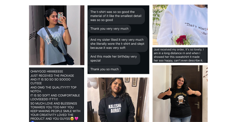 Customer testimonial