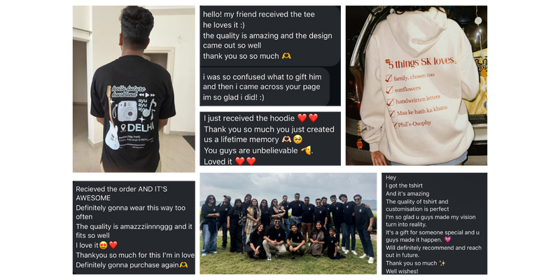 Customer testimonial