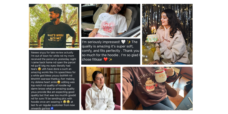 Customer testimonial