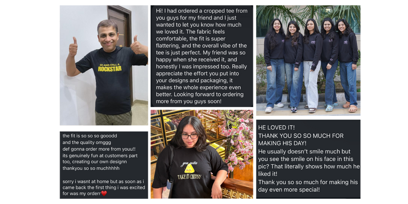 Customer testimonial