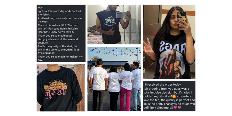 Customer testimonial